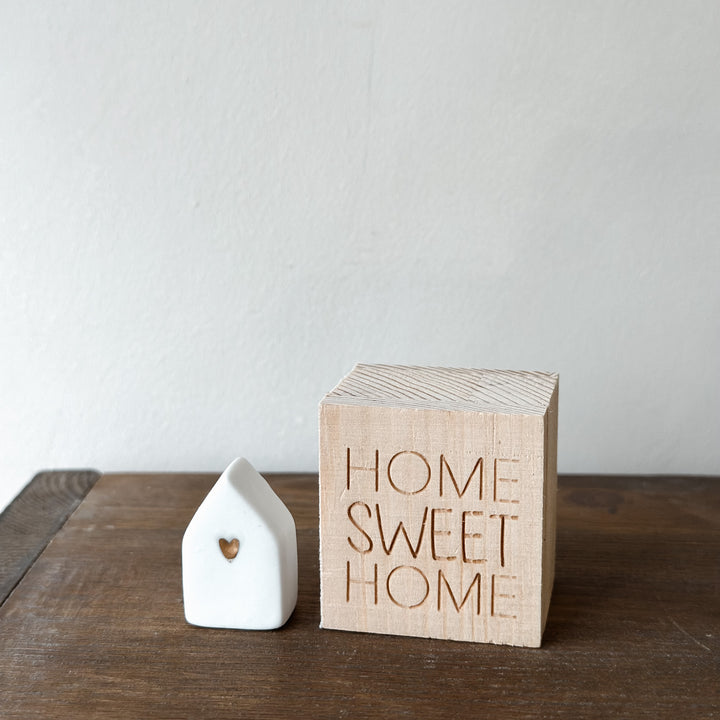 CAIXA DA SORTE. LAR DOCE LAR "4.5X4.5X3.5CM"
