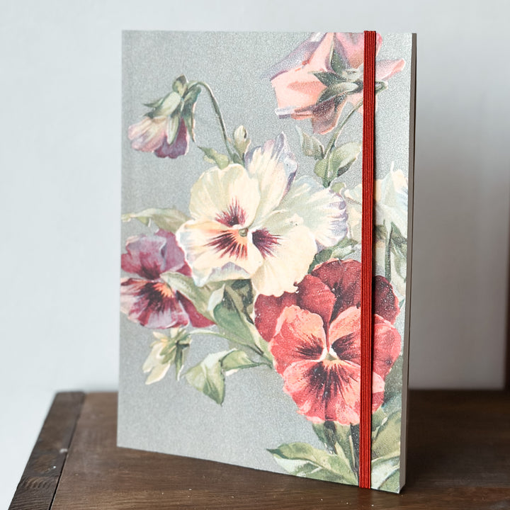 Notebook A5 - Pansies