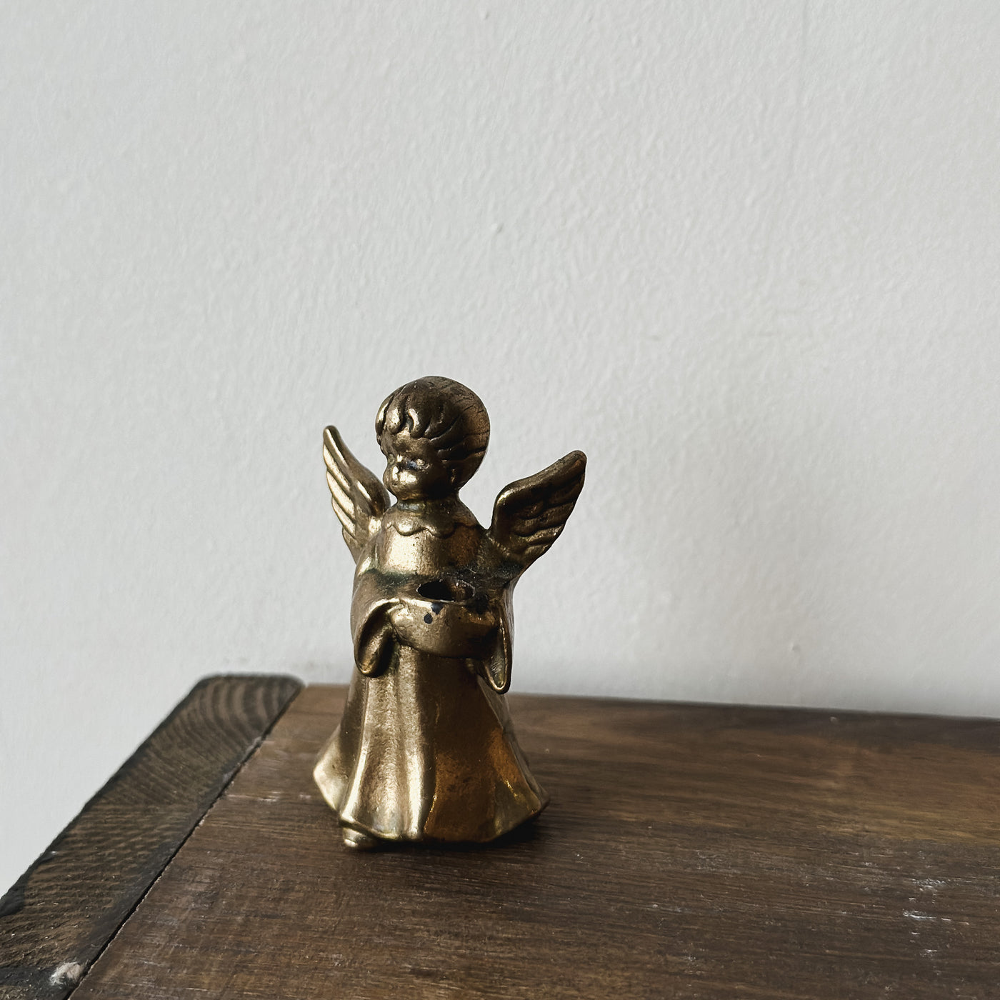 Antique Angel Candle Holder