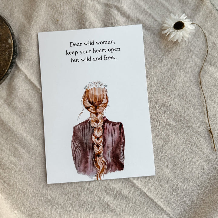 Wild woman Card