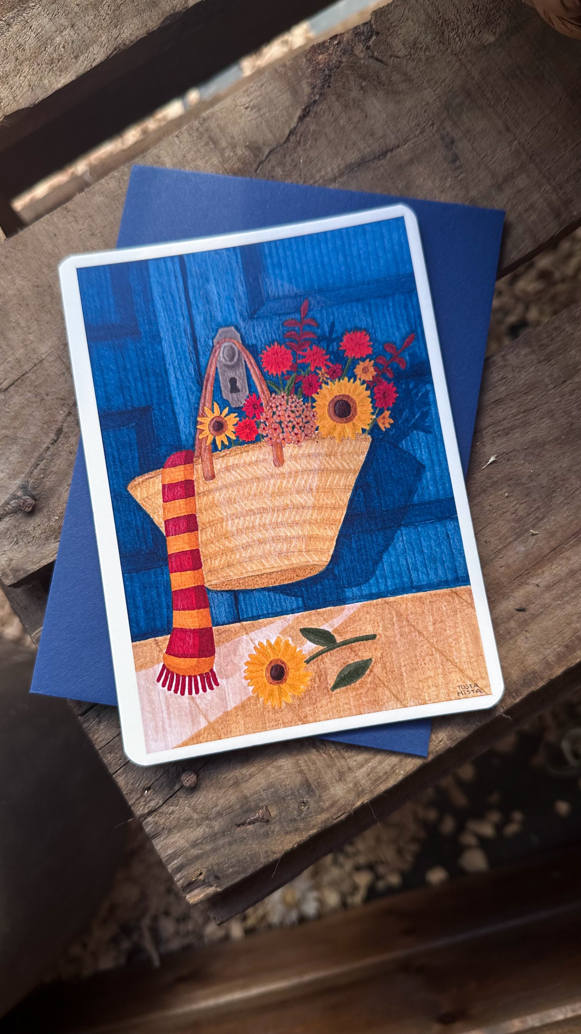 Autumn Basket card