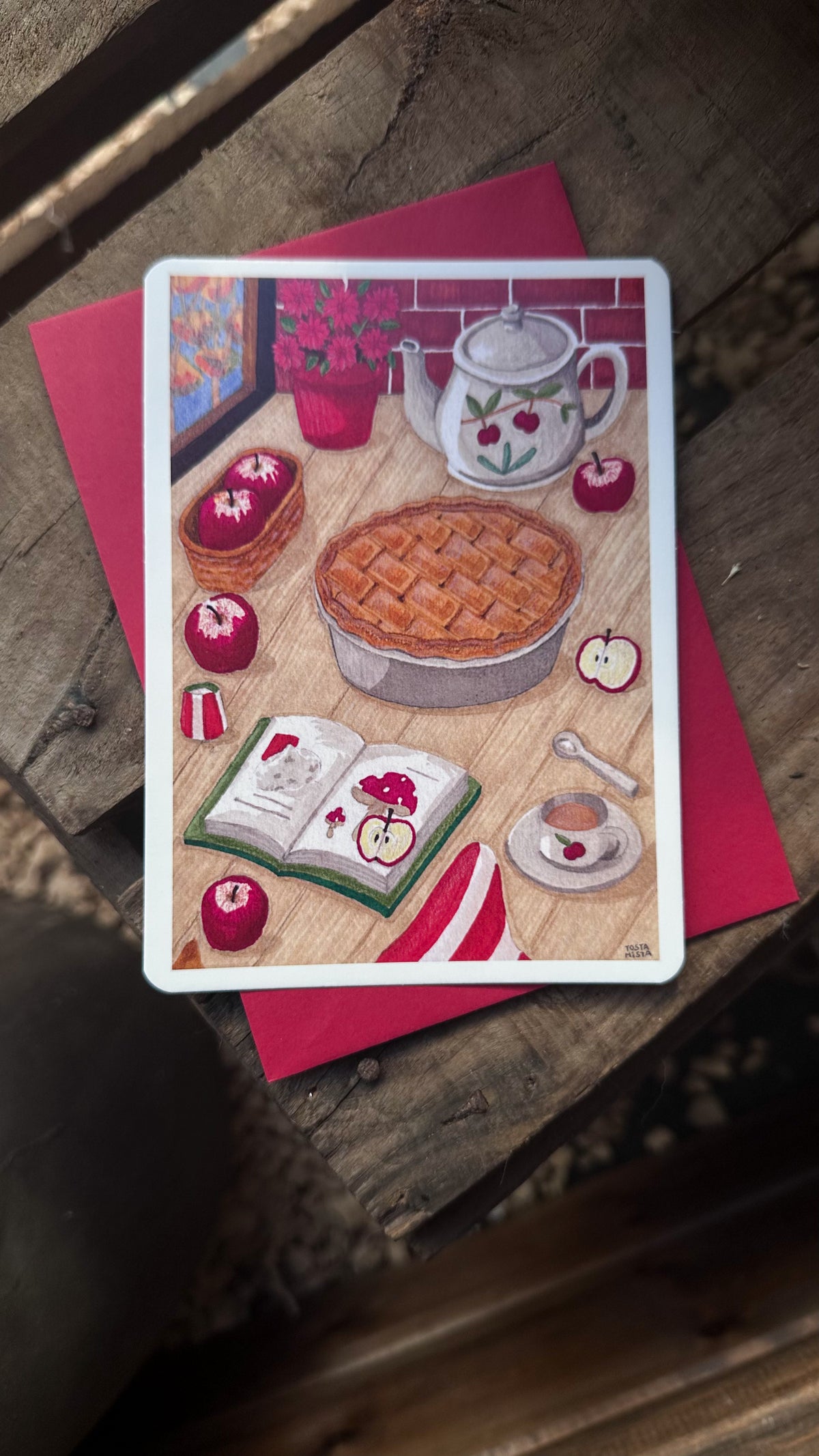 Apple Pie Card