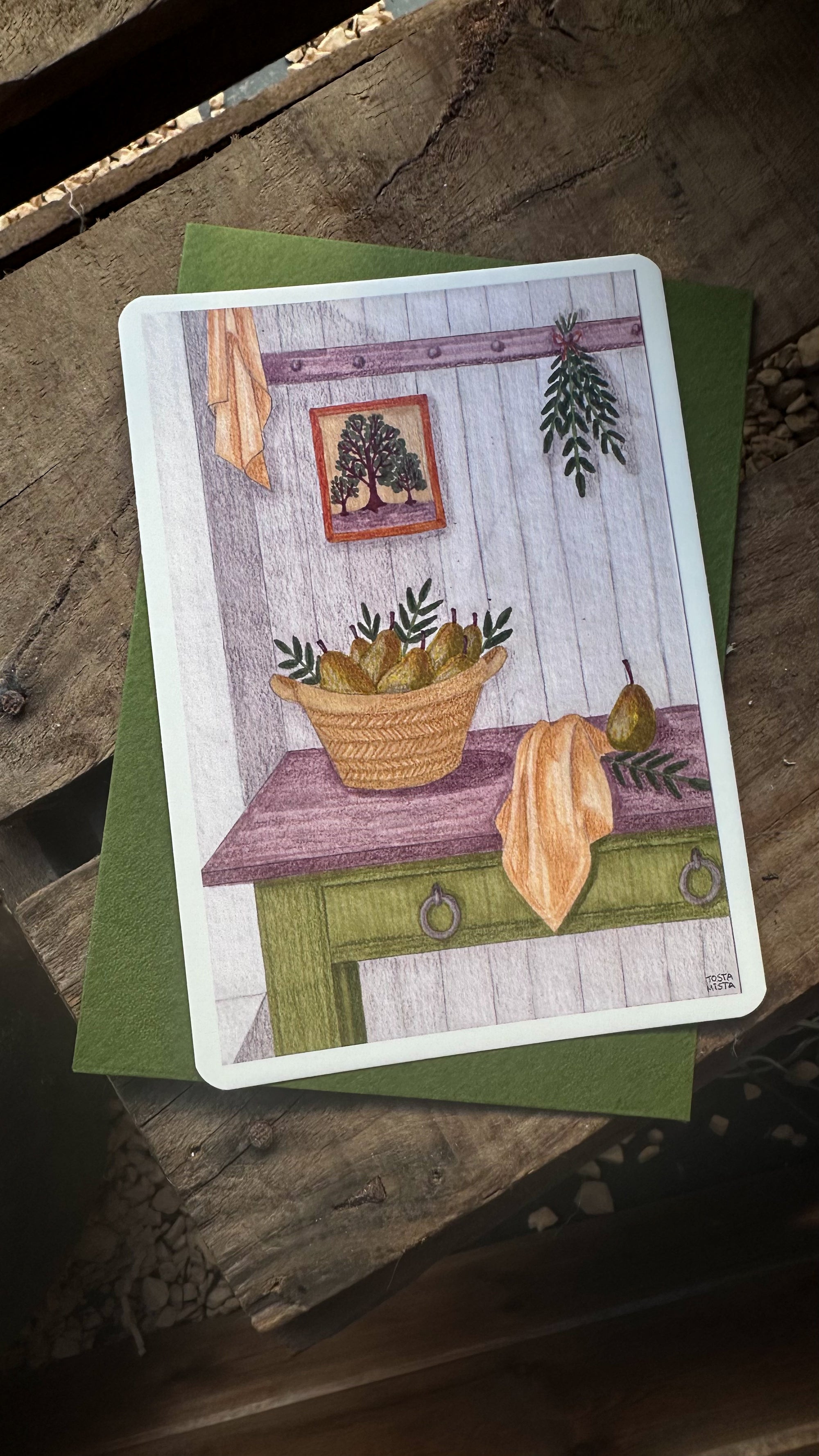 Pear Mood Card