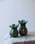 Mini Ceramic Vase - Green