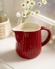 Milk Jug - Red