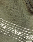 Tea towel moss green