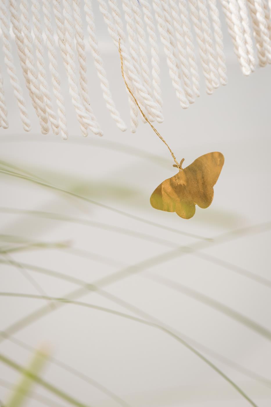 Butterfly w/wire brass