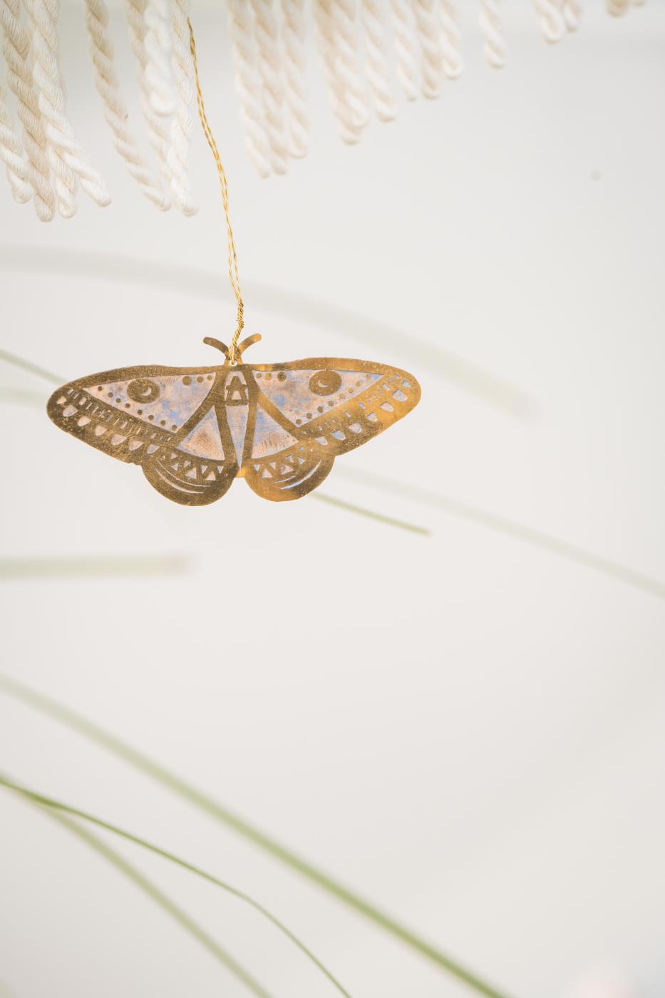 Butterfly w/wire brass