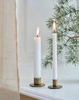 Candle holder - Brass flat base for 2.2cm candle