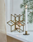 Candle holder - Brass flat base for 1.3 cm candle