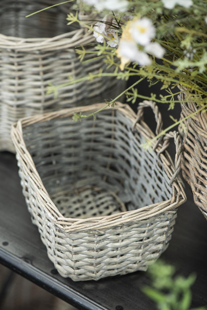 Wall Basket w/ 2 Handles