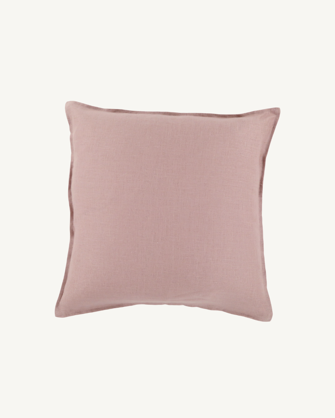 Pink pillow on a white background