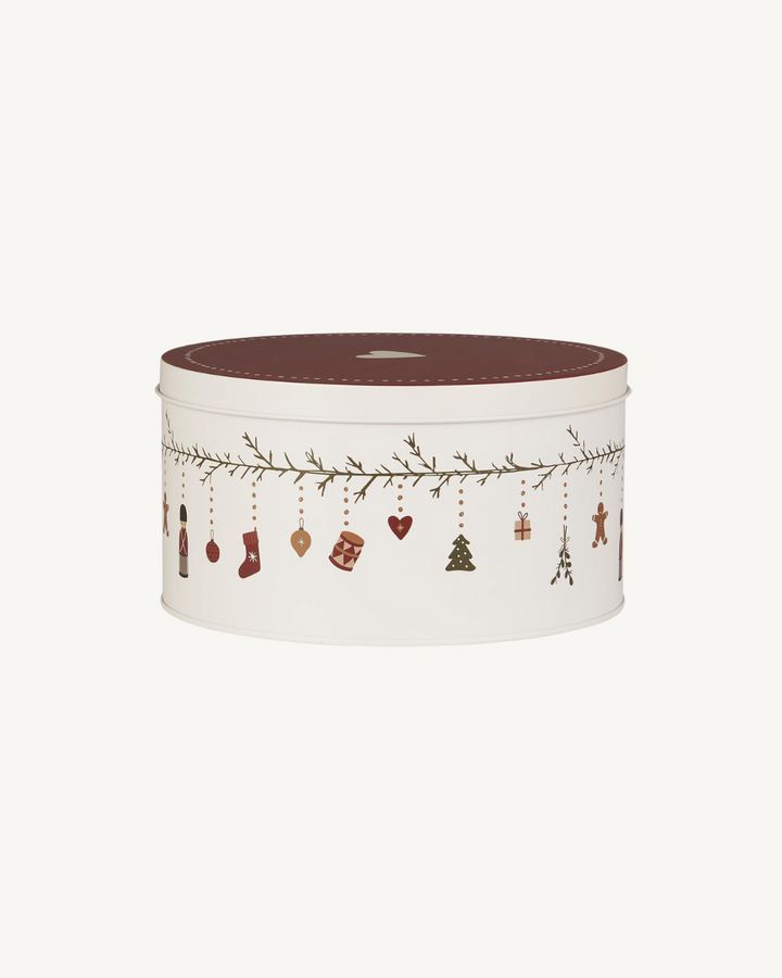 Molde para tarta con guirnalda My Nostalgic Christmas round