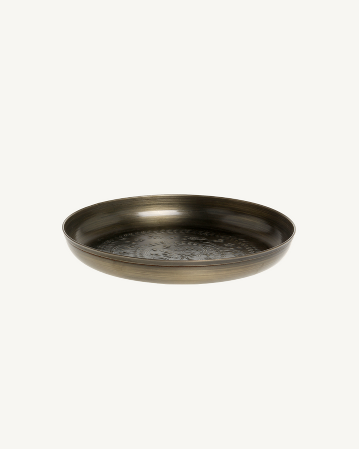 Metal Tray with pattern