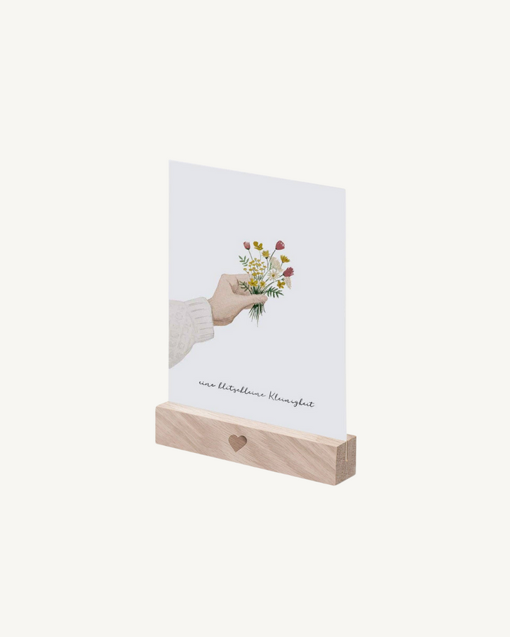 Card stand heart
