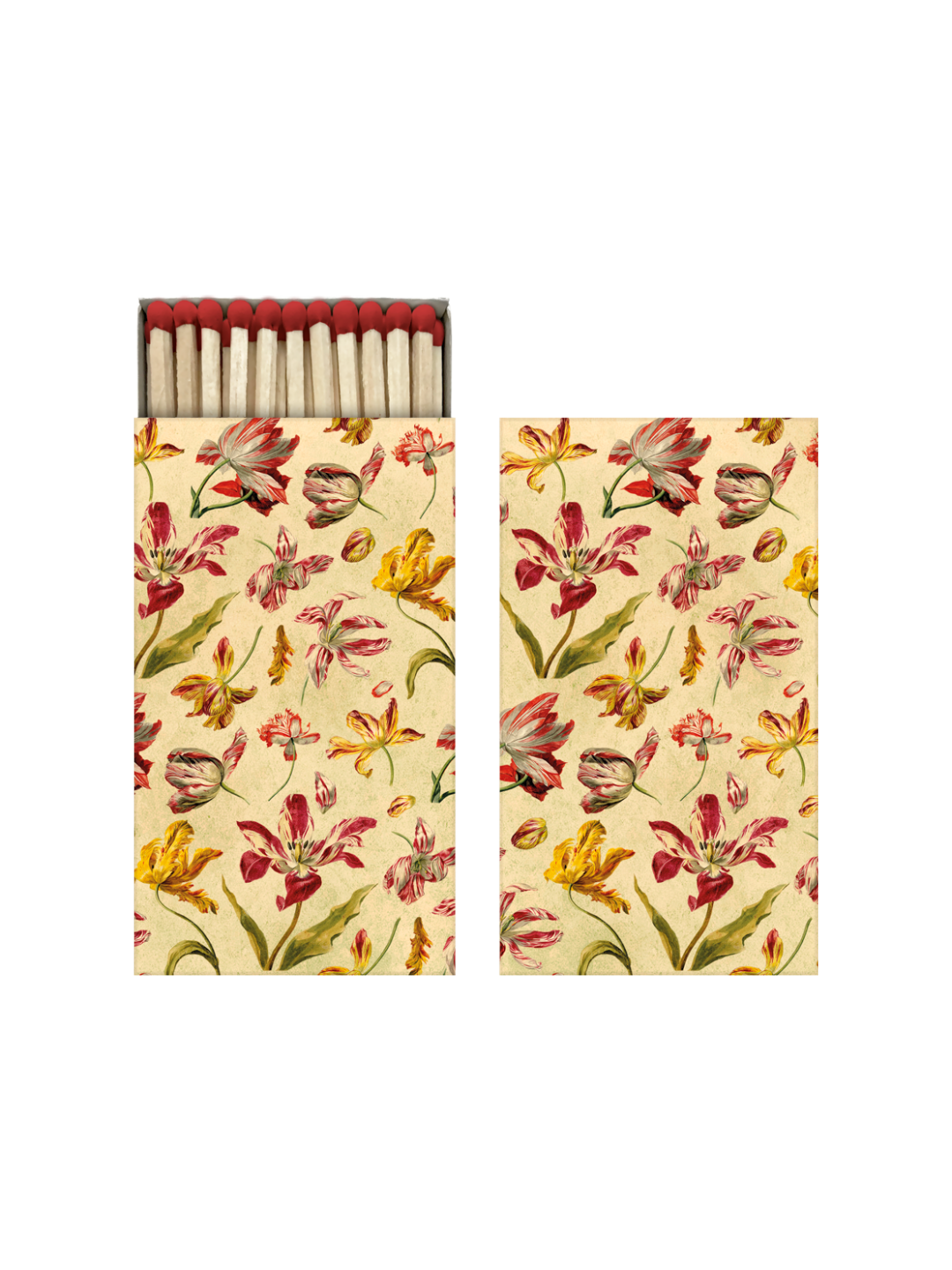 Large Matchbox - Vintage Tulips