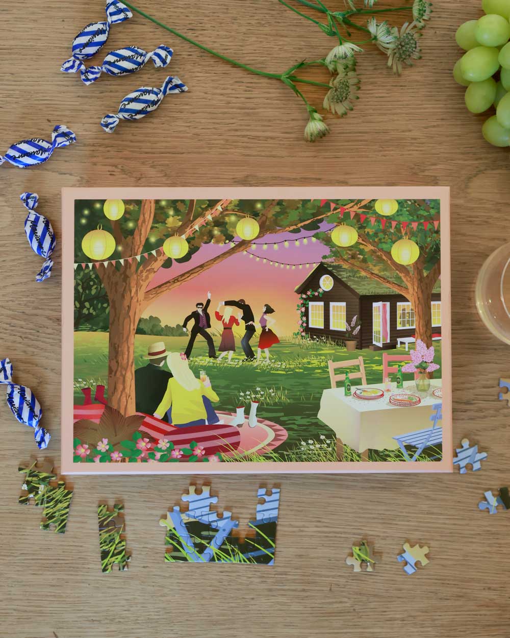 Puzzle - 1,000 piezas - Garden Party