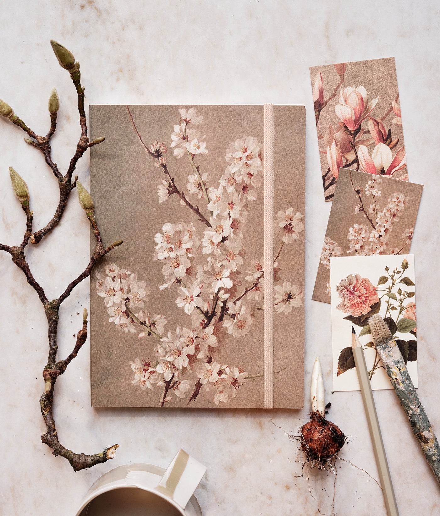 Notebook A5 - Almond blossom
