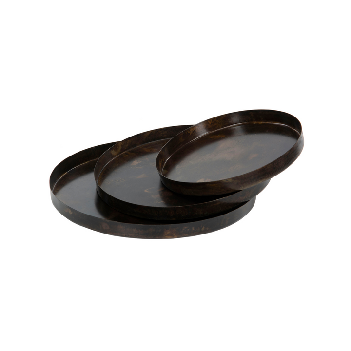 Tulsa Tray - Antique Brown