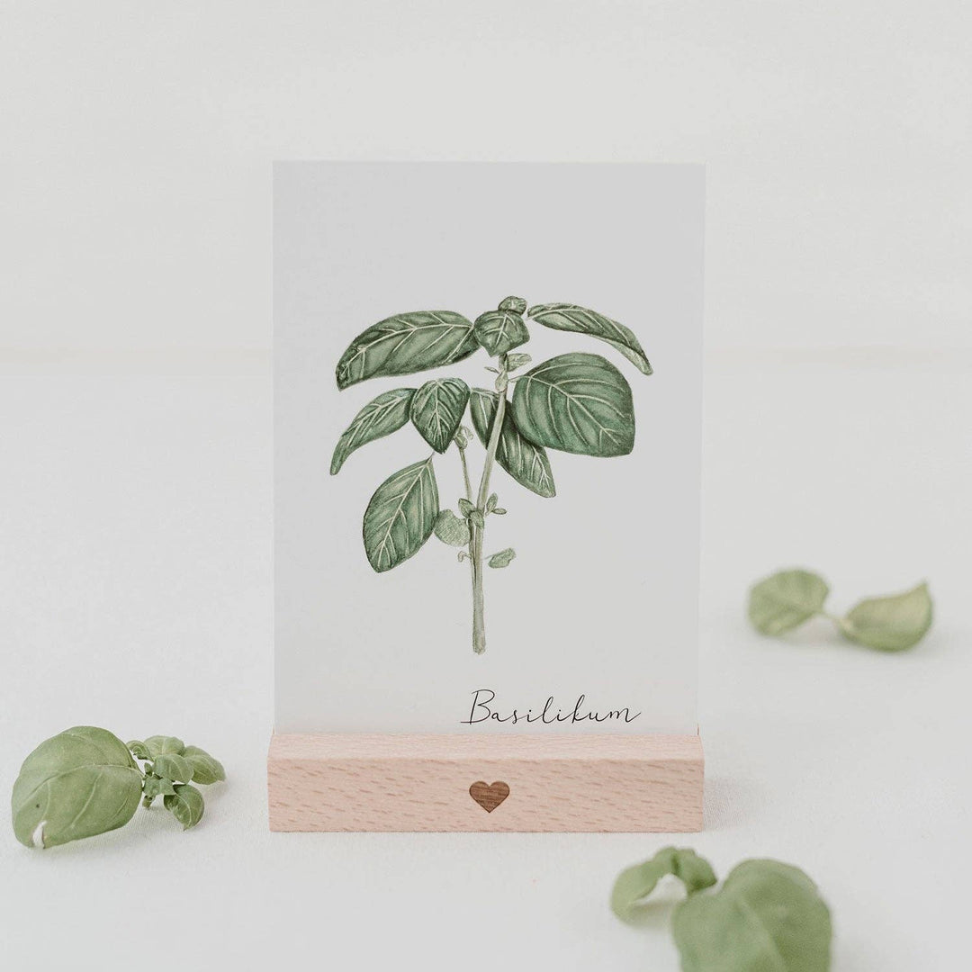 Card stand heart