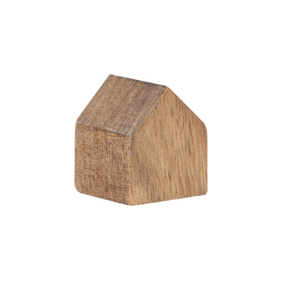 WOODEN HOUSES SET OF 3 "WELCOME HOME"