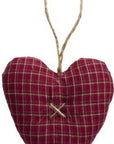 Fabric Hearts Red