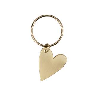 Lucky Key ring pendant - Heart