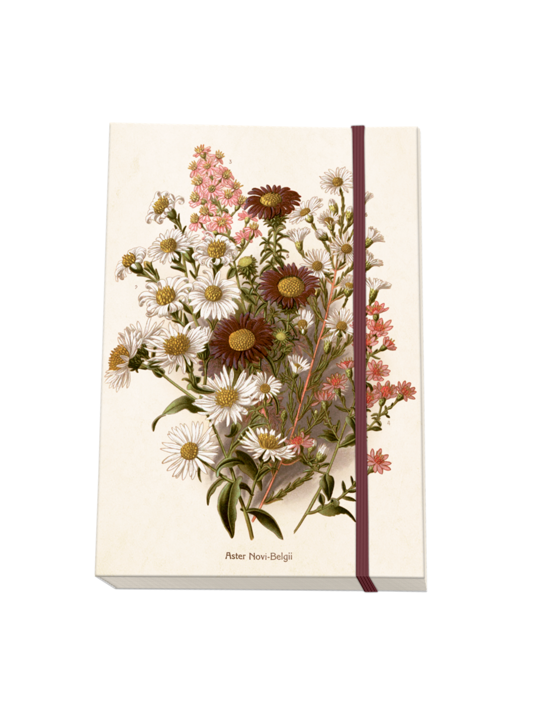 Notebook -  Vintage Purple Flowers
