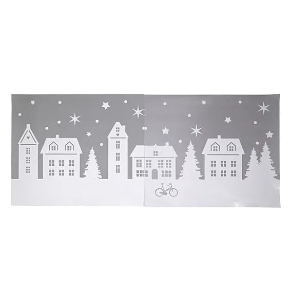 Window sticker Winter City