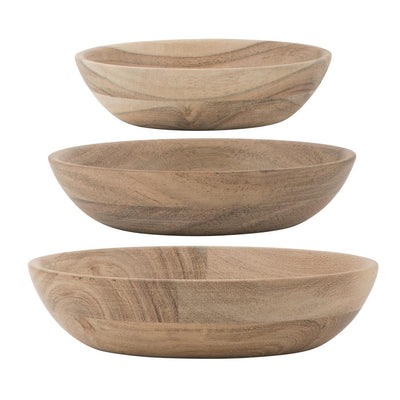 Bowls acacia wood
