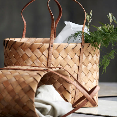 House Doctor Brown Beach Bag