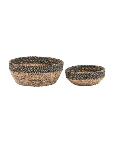 Basket Bowl - Black/Natural