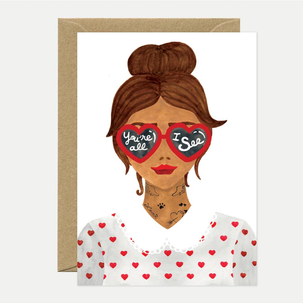 Greeting cards - You'r All I See