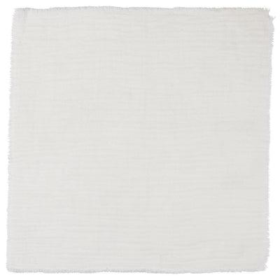 Guardanapo de algodão tecelagem dupla branca