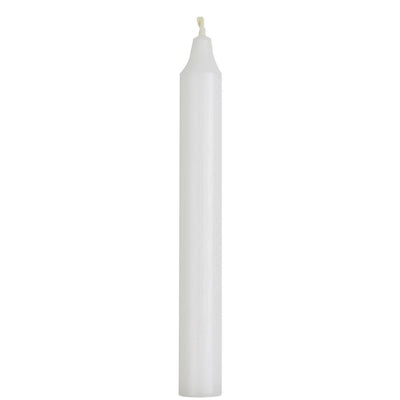 Dinner candle white rustic