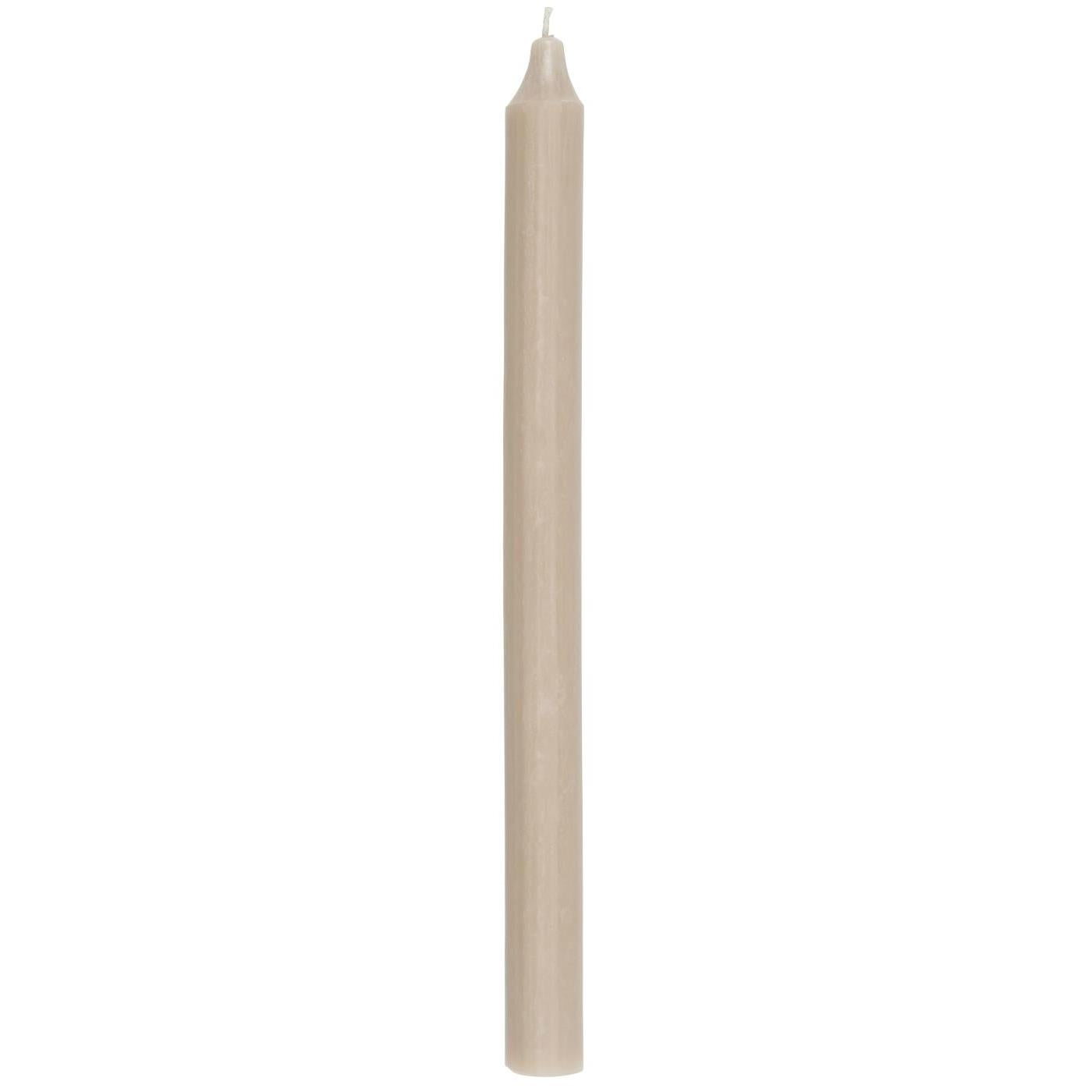 Tall Rustic Dinner Candle - 28 cm
