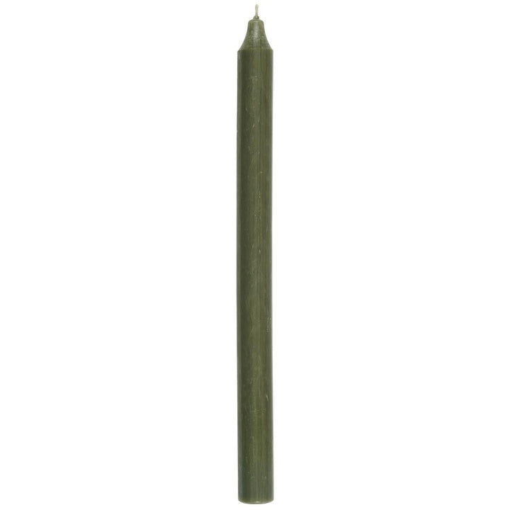 Jantar vela verde floresta rústica