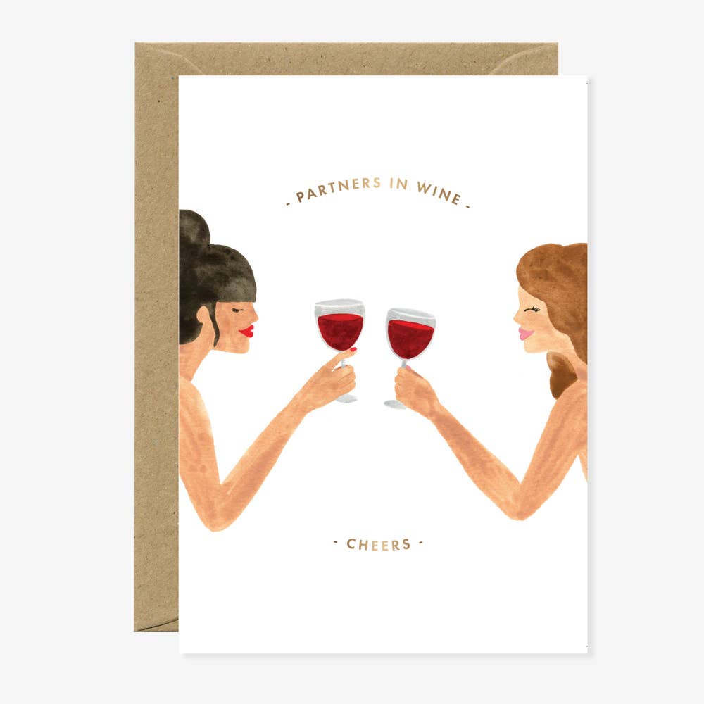 Partner In Wine Card