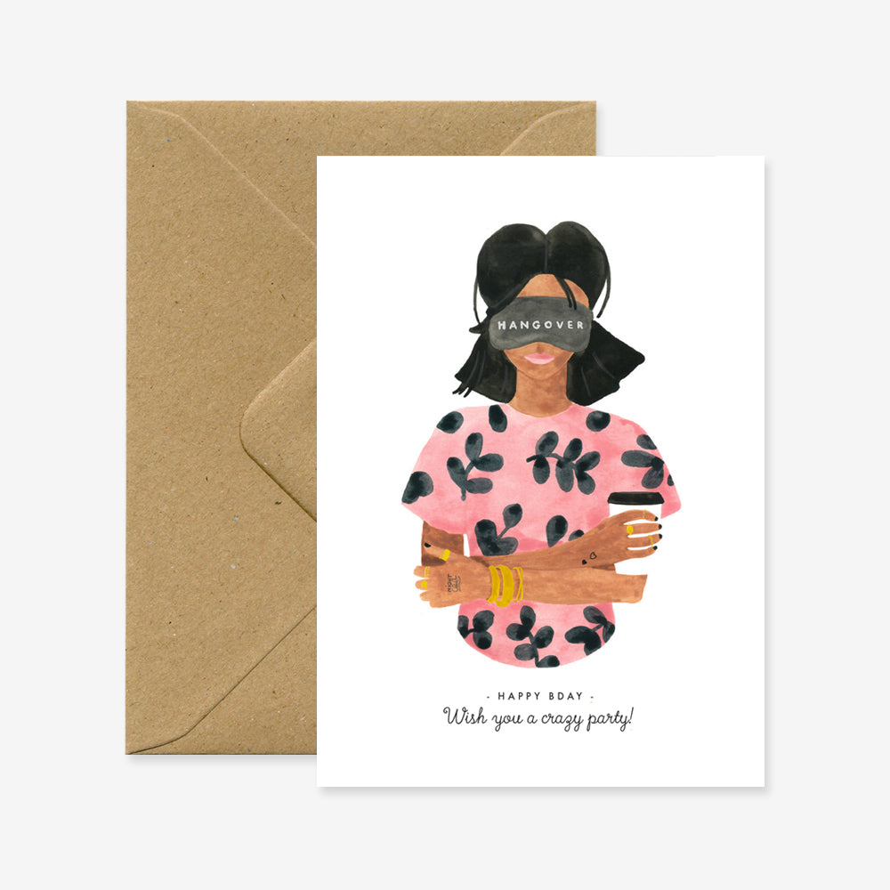 Hangover Card