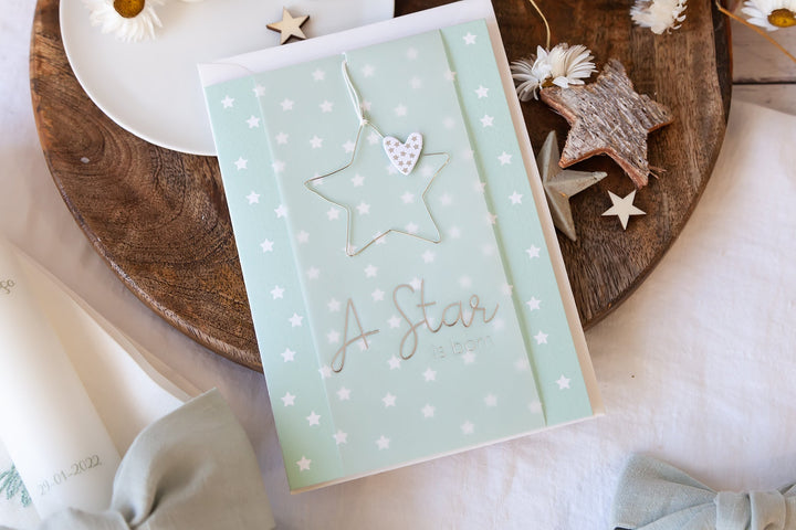 Card "A Star is born"