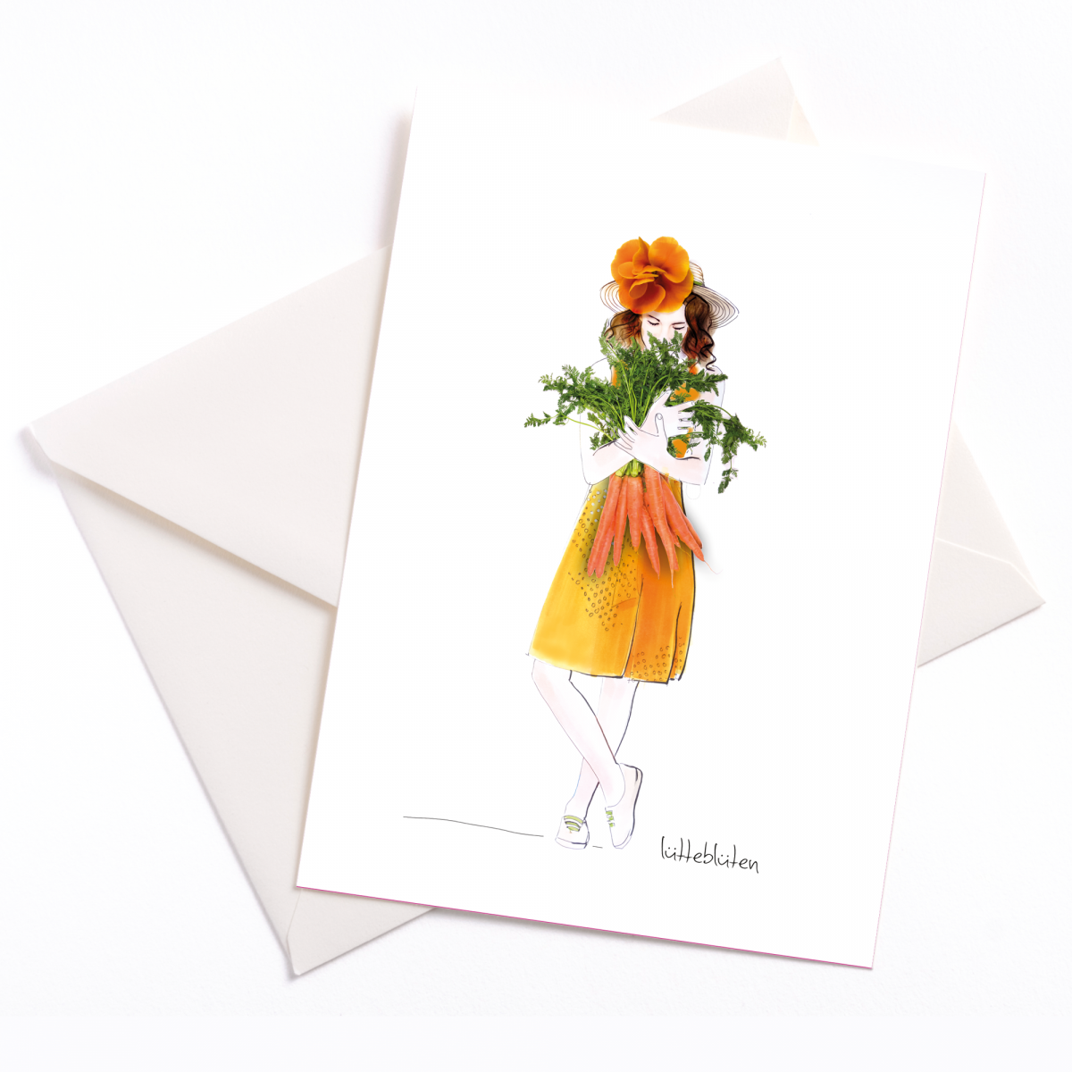 There are Carrots, You Rabbits Card