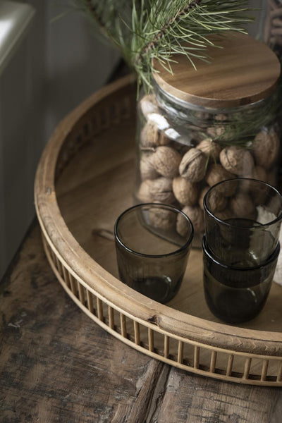 Bamboo Round Tray