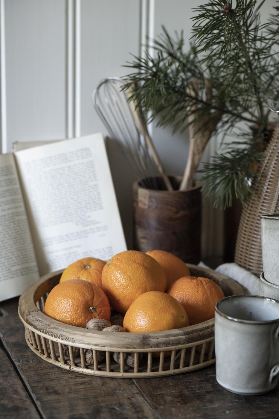 Bamboo Round Tray