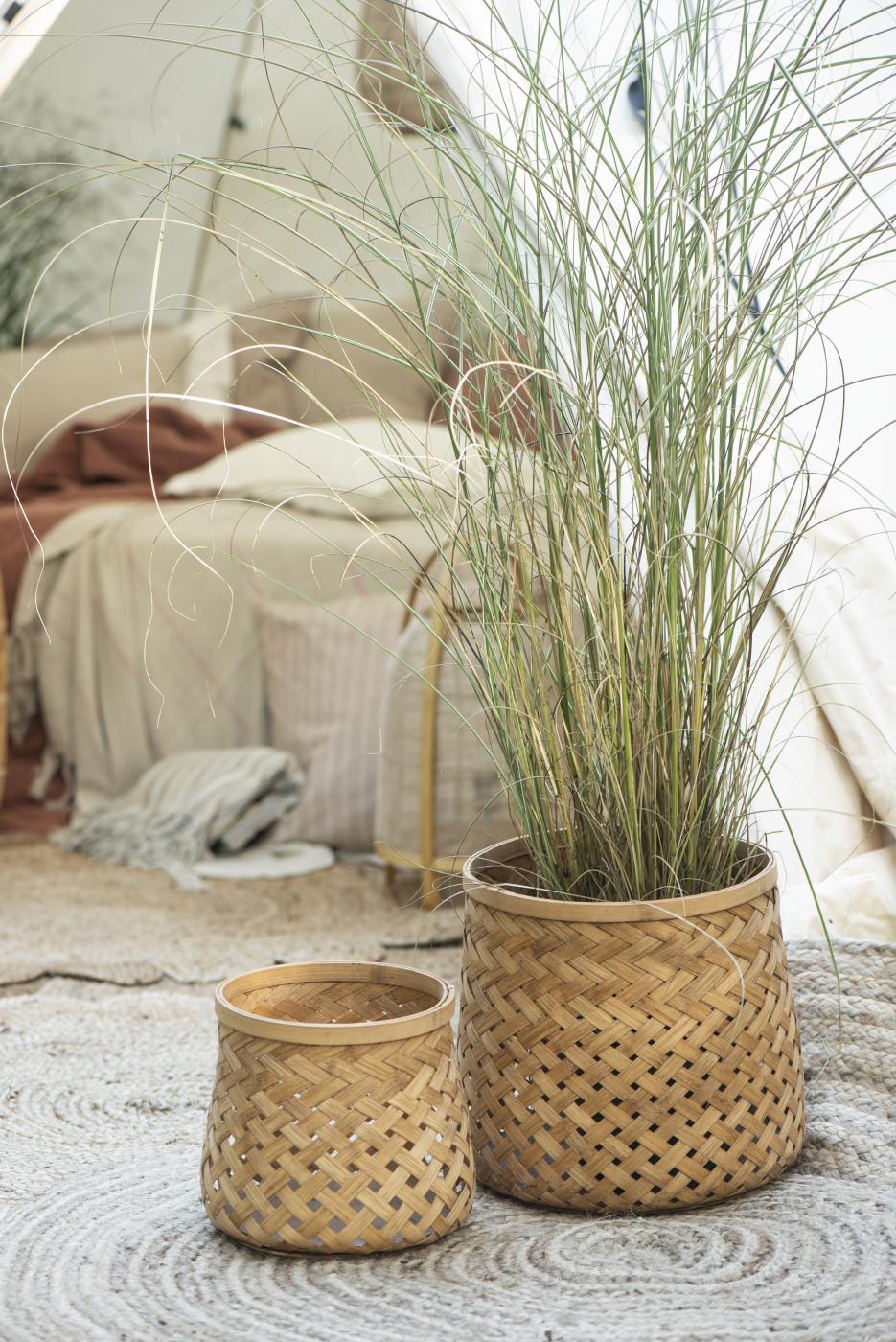 Bamboo Braid Basket