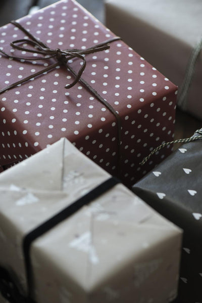 Christmas Kraft Wrapping Paper 5 m/roll