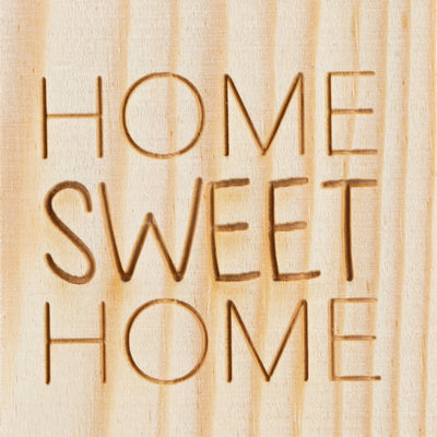 LUCKY BOX. HOME SWEET HOME "4.5X4.5X3.5CM"