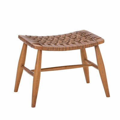 Chester Stool, Brown, Leather