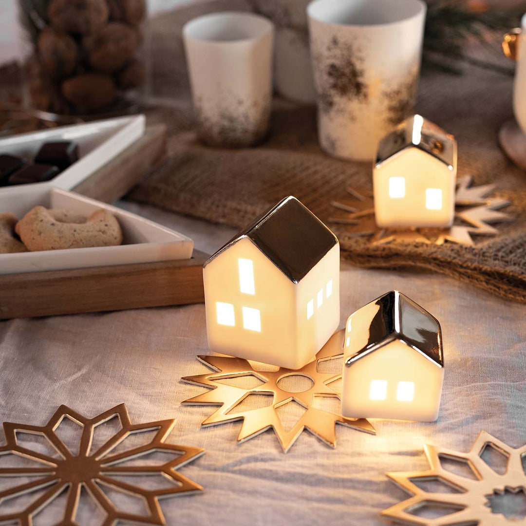 Mini casa LED grande