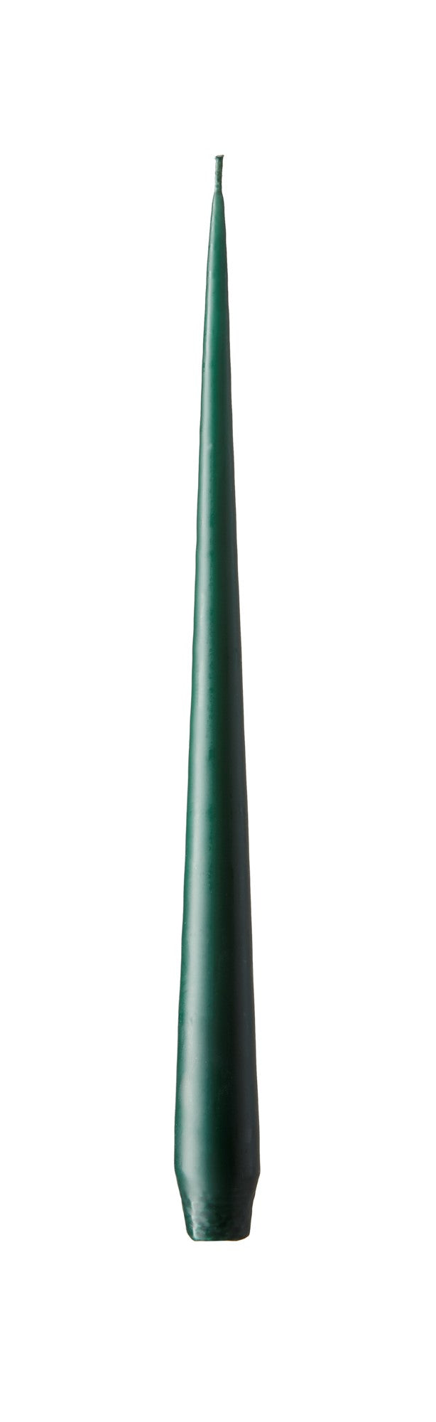 Vela cônica Verde Escuro - Conjunto de 2
